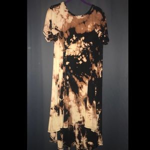 Acid Washed Tshirt Dress